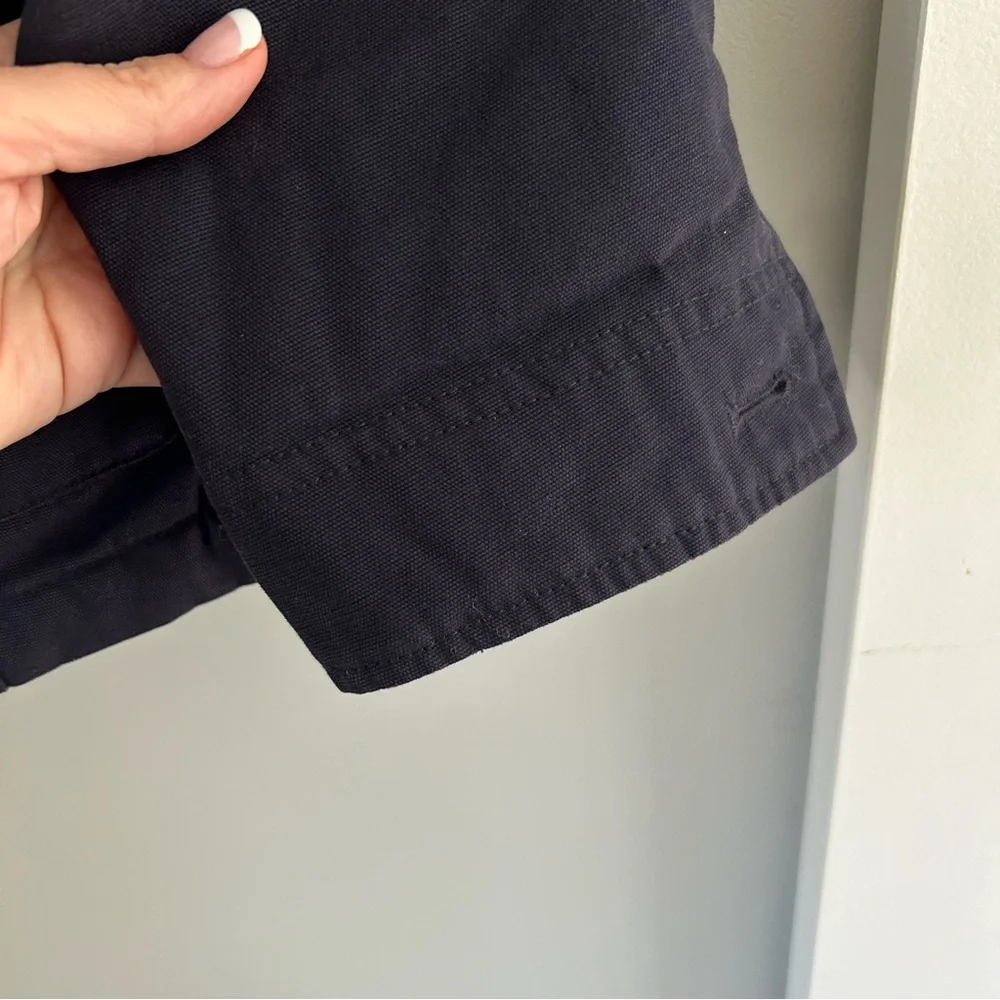 Jessica Navy and Brown Utility Jacket - Picture 6 of 16